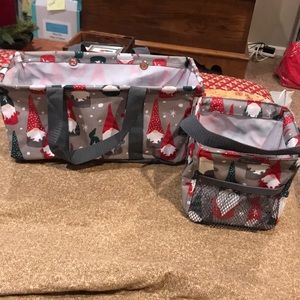 Thirtyone Gifts gnome totes.  Brand new!  Never used!  Perfect condition!